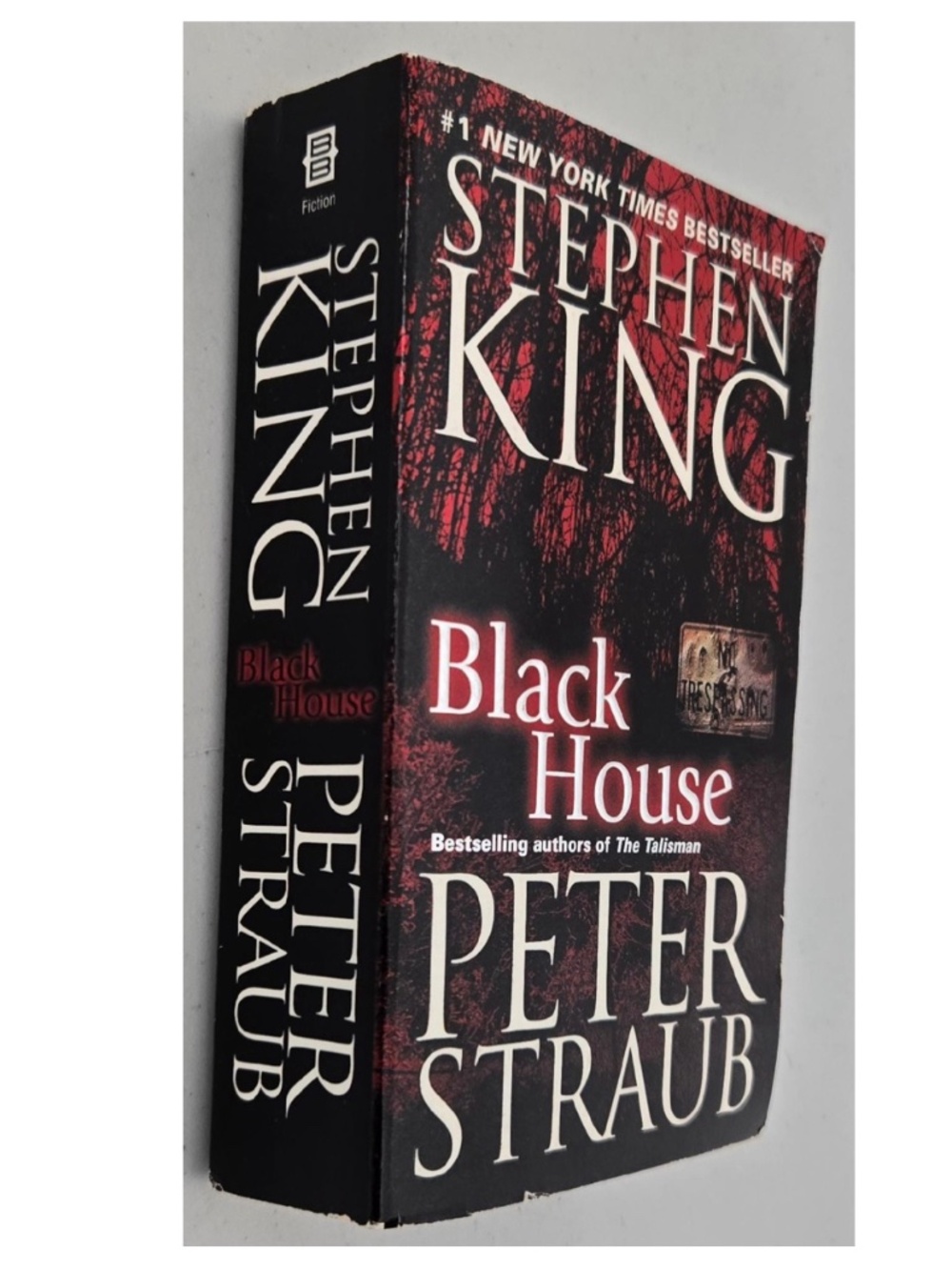 Vintage Stephen King & Peter Straub Book Black House Paperback Horror Thriller